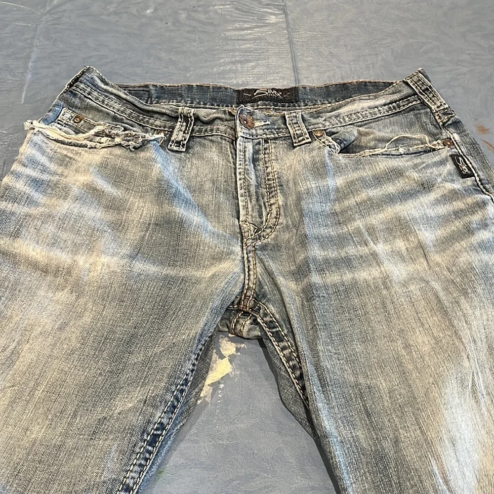 Men’s silver Craig size 34